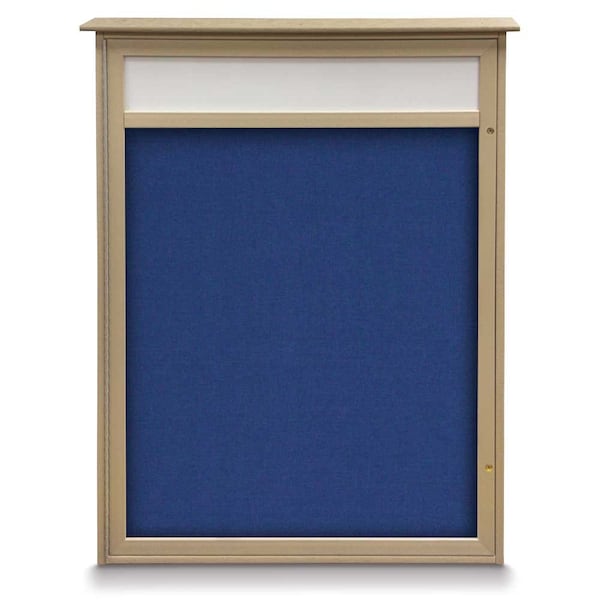 Double Door Enclosed Indoor Letterboard